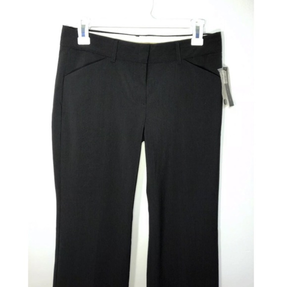 Theory Max C Icon Black Dress Pants Wool Blend - Picture 2 of 7